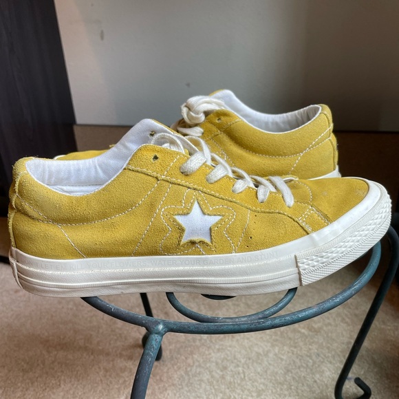 LIMITED EDITION GOLF WANG x Converse Yellow ONE STAR’s - Picture 3 of 7